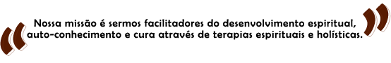 Nossa missão
